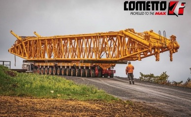 Cometto is the specialist for SPMT self-propelled modular transporters