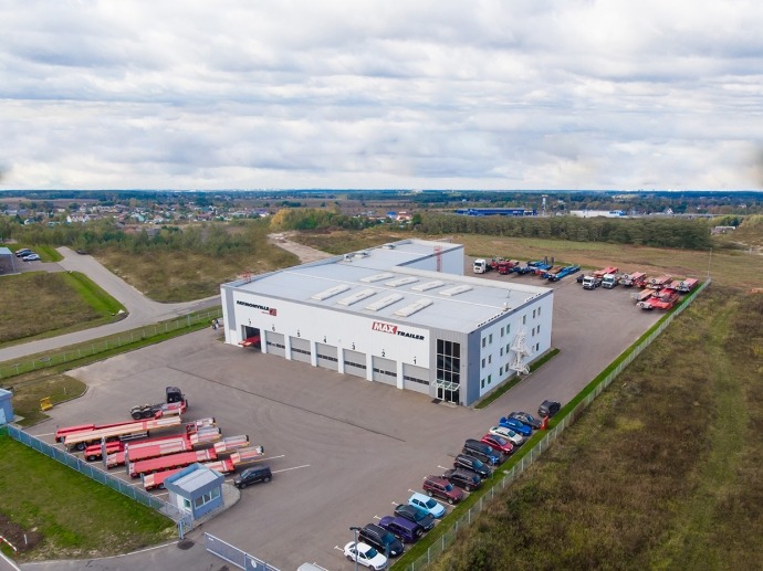 An assembly facility in Russia is dedicated to the Russian and CIS special and heavy transport markets.